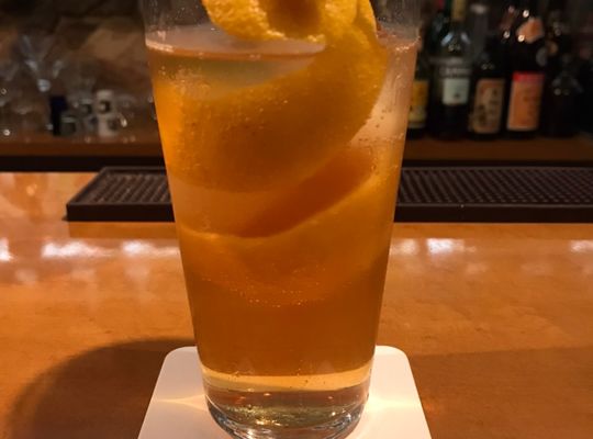 Horsesneck cocktail