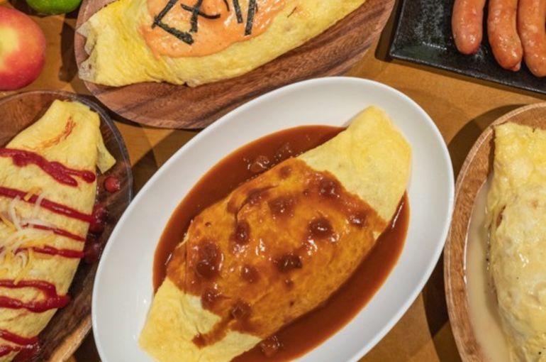 Gạo omelet