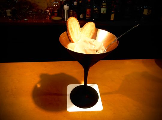 Valentine cocktail chuối sô cô la